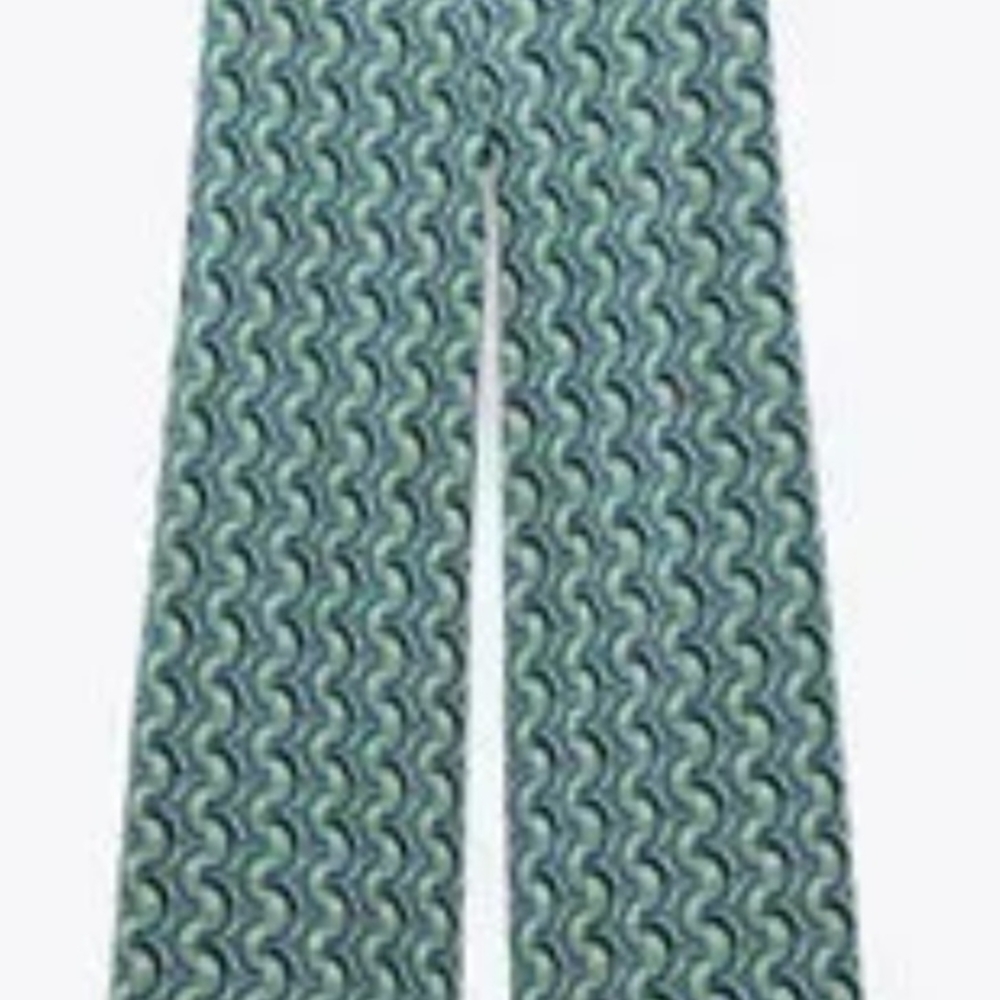 Zara Vibrant Green and Blue Patterned Fabric